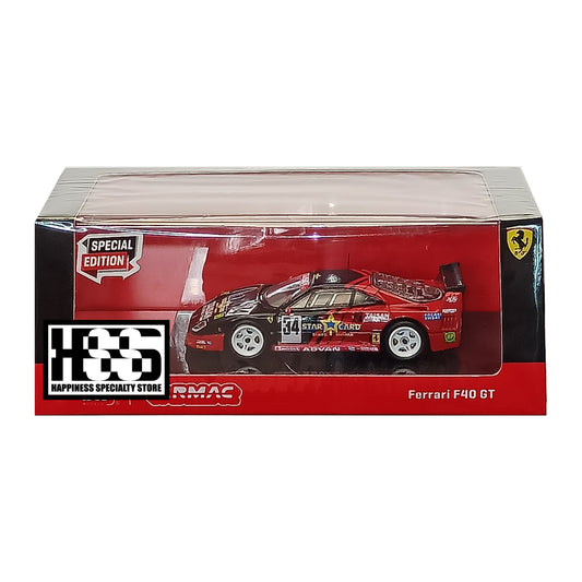 Tarmac Works Ferrari F40 GT 2024 Red Special Edition 1/64 Diecast